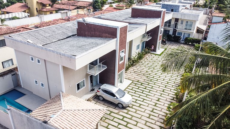 Duplex 2 quartos na Praia Taperapuan - Casa de Praia Porto